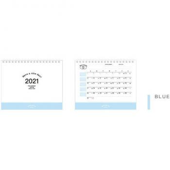 Cute Solid Color Desk Planner
