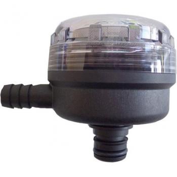 Universal 12mm Jabsco FloJet Pump Filter (Blue/Clear)