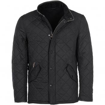 Steppjacke mit Stehkragen - Schwarz