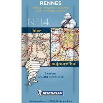 Carte historique rennes