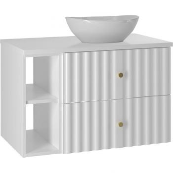 Meuble Vasque Izae 80cm avec 2 Niches
