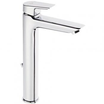 Rubinetto Lavabo Tesi Base Long Piletta Cromo