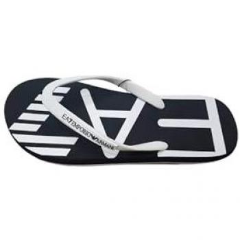 Tongs EA7 Sport en Caoutchouc Noir - Taille 45