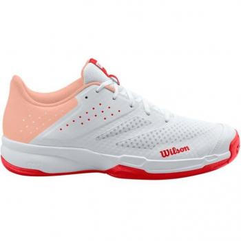 Scarpe da tennis Wilson Kaos Stroke 2.0 donna bianco/pesca