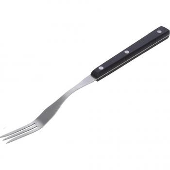 Miu France Sharp 12‑inch Stainless Steel Granny Fork with Wooden Handle