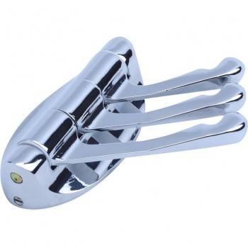 Heavy Duty Swivel Hook Folding Swing Arm Towel Hanger
