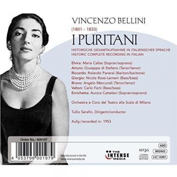 Bellini: I Puritani (Music Cd) - Cd - CD
