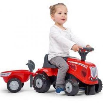 Falk Toys Rutsch-Traktor mit Zug