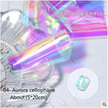Aurora Ice Nail Art Stickers