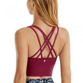 Midline Vivid Purple Yoga Crop Bra