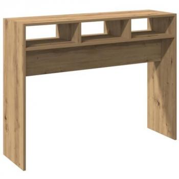 Tavolo Consolle Rovere Artigianale 105x30x80 cm in Legno Composito