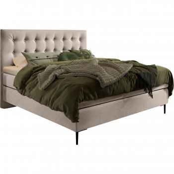 SCHLARAFFIA Boxspringbett Everton, 120x200 cm, beige