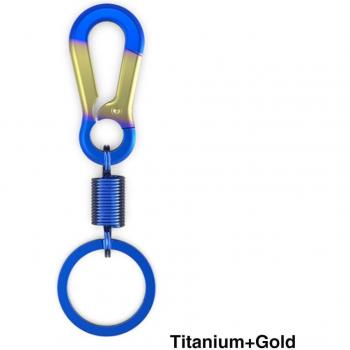 Titanium Car Keychain