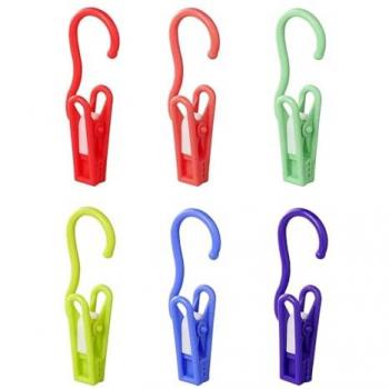 ProPlus Klammern a Gancio – Set 6 Unità, Colorate e Funzionali