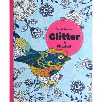 Kleurboek Interstat volwassenen glitter thema Verborgen Tuin
