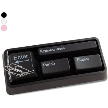 Bureau Élite Blanc – Ensemble Accessoires Clavier Original