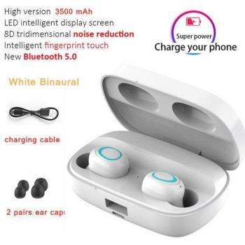 3500mAh LED Bluetooth TWS Earphones