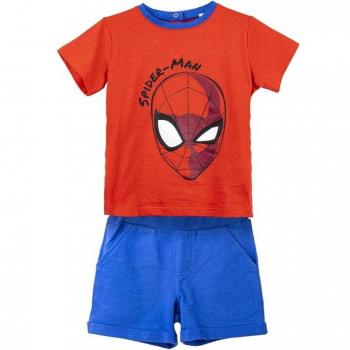 Conjunto verano dos piezas rojo Spiderman Marvel 18 Meses