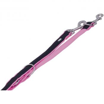 Guinzaglio Nobby Mesh Rosa 15/20mm 200 cm