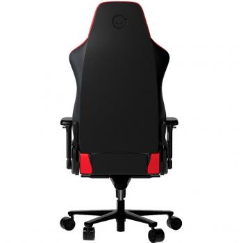 Lorgar Base 311 Gaming Stuhl - PU Eco-Leder, Schwarz/Rot