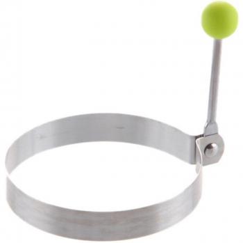 Molde para freír huevos y tortitas, acero inoxidable, 1 ud