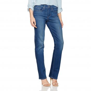 Levi's 314 Shaping Straight, Jeans Mujer, Azul