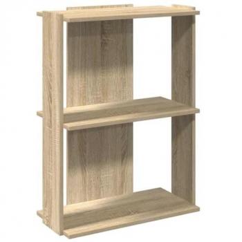 Vidaxl - Libreria 3 Ripiani Rovere Sonoma 60x30x80 cm Legno Multistrato