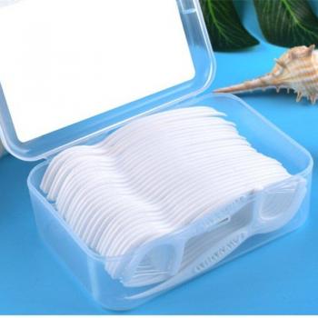 Set de 50 Piezas de Hilo Dental, Cepillo Interdental y Palillos de Dientes