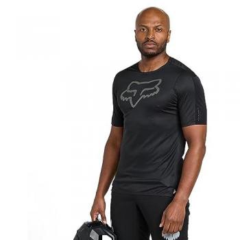Fox Flexair Delta™ Short Sleeve Jersey - Blk, BLK - Unisex