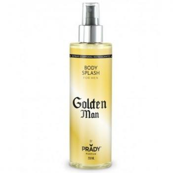Prady Golden Man Bruma Corporal - 250ml con Aloe Vera