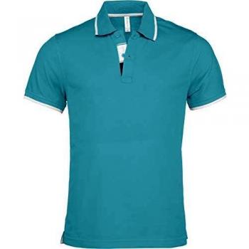 Kariban Mehrfarbiges Piqué-Poloshirt