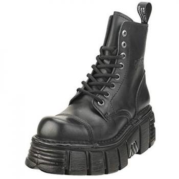 Botas de Mulher NEW ROCK Modelo MNEWMILI083 Cor Negra
