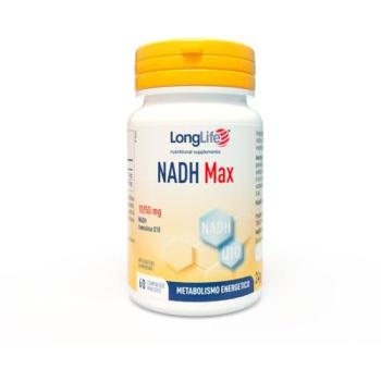 LONGLIFE NADH MAX 60CPR Rivestite per Energia