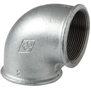 F90 Codo 90° con Acabado Galvanizado – 1/4”
