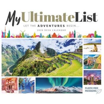 Carousel Calendars/Vista Print, Kalender, My Ulitimate List - Lass das Abenteuer beginnen 2025 (Kein Einband, Englisch)