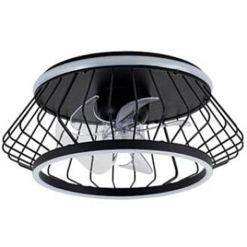 Ventilador de techo silencioso DC Bilake con luz color regulable
