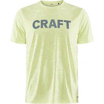 Craft Core T‑Shirt Manica L Giallo Pastello