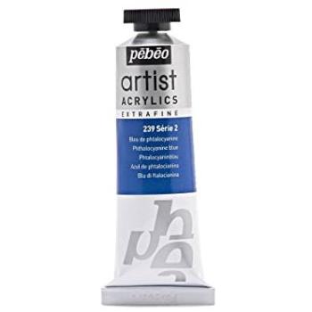 Artist Acrylics Extra Fein Blue (Phthalocyanin) – 37 ml Tube