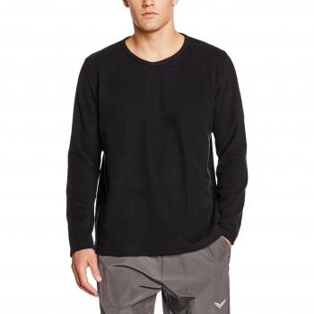 Trigema Fleece Rundhalsshirt für Herren
