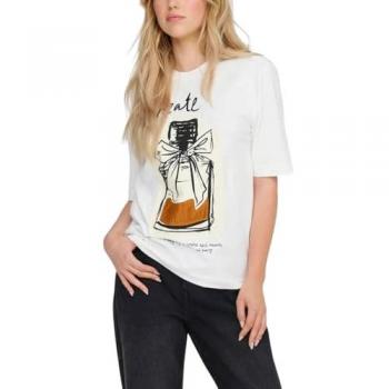Only Camiseta Frontal Perfume
