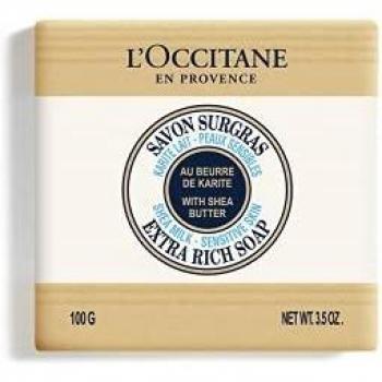 Jabón Extra Suave de Leche de Karité L'Occitane - 100 g
