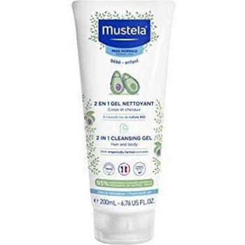 Mustela 2 in 1 Cleansing Gel with Avocado 200ml