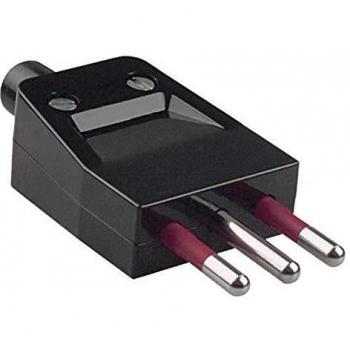Bachmann 910.174 Schutzkontaktstecker Kunststoff 250 V Schwarz IP20