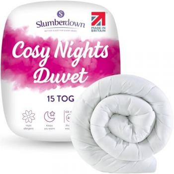 Slumberdown Cosy Nights 15 Tog Winter Duvet