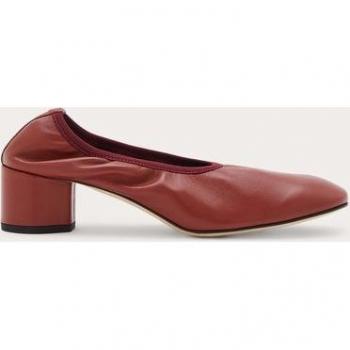Chaussures Ballerine à Talon Gemma Aeyde Rouge Cuir IT 38