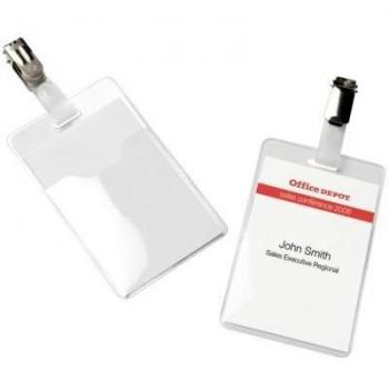 Office Depot S-klipp Namnskylt 90x60 mm 50-pack