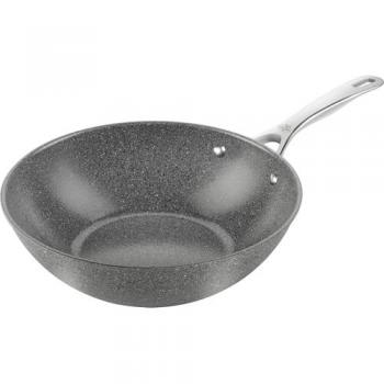 BALLARINI Salina Wok, 30 cm, Aluminium, Titanverstärkte keramische Antihaftbeschichtung