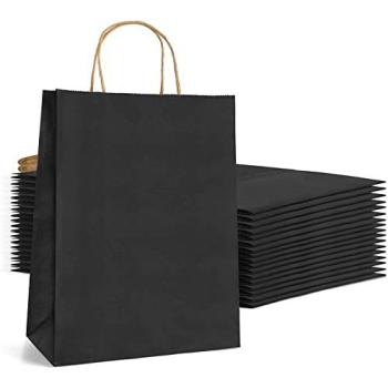 Bolsas de Papel Biodegradable con Asas - 60 Unidades