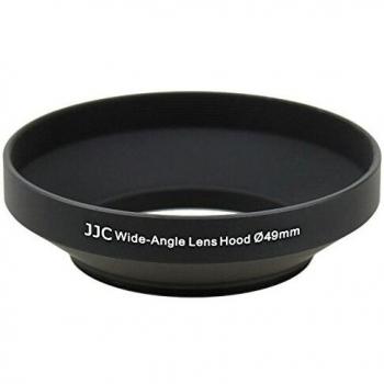 JJC Metall Sonnenblende für Weitwinkelobjektive 49mm