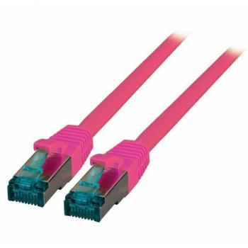 EFB-Elektronik RJ45 Patchkabel Cat.6A S/FTP LSZH magenta 3m Hersteller: EFB Elektronik (MK6001.3MA)